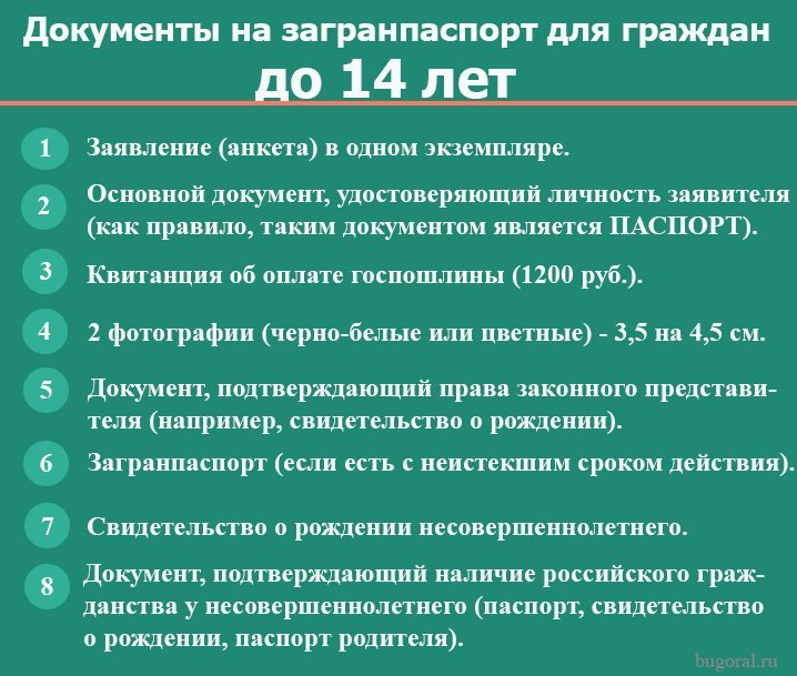 Заявление на загранпаспорт нового образца