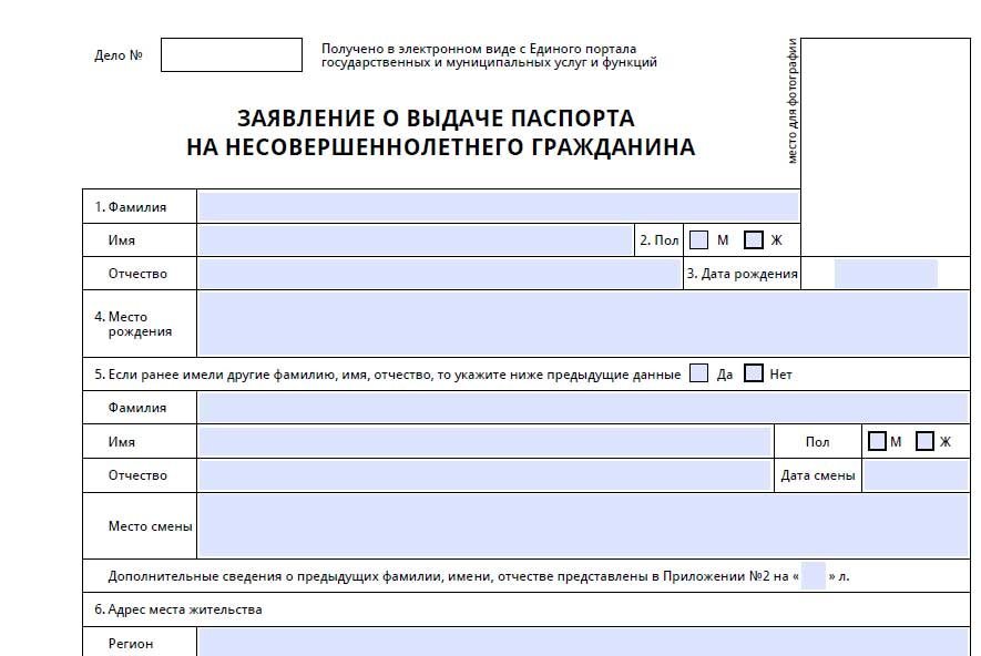 Заявление На Загранпаспорт Нового Образца Word Образец